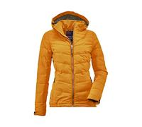 Killtec Womens Piumino con Cappuccio Staccabile con Zip - Skane Wmn Quilted Jckt A, Ambra, 42, 35615-000