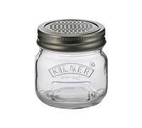 Kilner Barattolo in vetro con grattugia fine, 250 ml