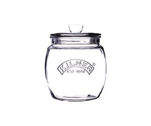 Kilner Barattolo Universale in Vetro con Tappo a Pressione, 0,85 l