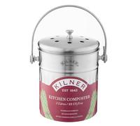Kilner - Compostiera da Cucina, in Acciaio Inox, 2 l, Colore: Argento