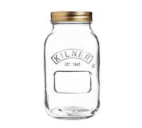 Kilner, Contenitore per Conserve, Edizione “Anniversary”, Vetro, Clear, 1 l