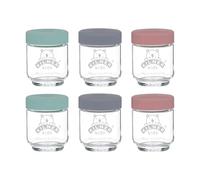 Kilner Set di 6 Vasetti per Bambini - 190 ml