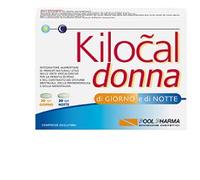 Kilocal Donna Giorno e Notte - Integratore per diete ipocaloriche - 20 + 20 Compresse