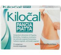 Kilocal Pancia Piatta Integratore Alimentare, 15 Compresse