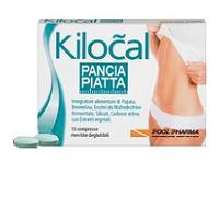Kilocal Pancia Piatta Integratore Alimentare, 15 Compresse