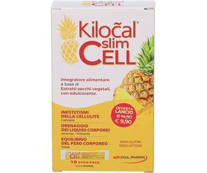kilocal Slim Cell Integratore Anticellulite 10 Stick