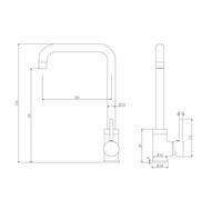 Kiloo mixer cromato lavabo