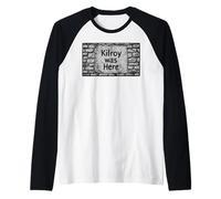 Kilroy Era Qui Muro di Pietra Maglia con Maniche Raglan