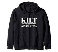 Kilt Quello Che è Successo Lo ha Chiamato Una Gonna Scozia Scozzese Meme Felpa con Cappuccio