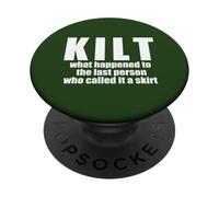KILT quello che è successo lo ha chiamato una gonna Scozia scozzese Meme PopSockets PopGrip Adesivo