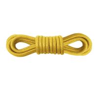 Kilter Lacci Rotondi di Lusso in Cotone Cerato per Scarpe Stringate Eliganti e Stivali - ø 2.5 mm - Lunghezze 60-150 cm - Giallo Senape - 90cm (2 paia)