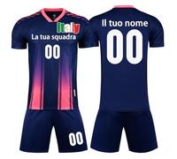 KILUZARNO Kit Divise da Calcetto Completi con Nome e Numero Personalizzabile Completo Calcetto Uomo Bambino