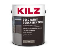 Kilz Decorative Coating Coating Interior/esterno Slip Resistente Grigio 1 gallone
