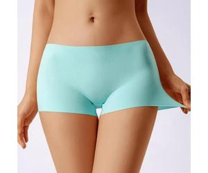 KIM Confezione 3 Boxer Slip Donna Ice Silk Senza Cuciture Vita Media