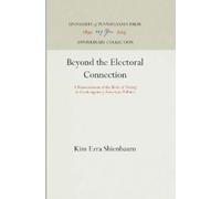 Kim Ezra Shienbaum Beyond the Electoral Connection (Copertina rigida)