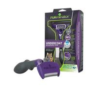 FURminator FUR4048422141280 pettine e spazzola per animali Nero, Viola Gatto Spazzola rimuovi pelo