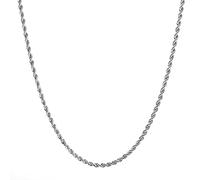 Kim Johanson® Collana da donna in acciaio inox, senza ciondolo, diversi modelli, in argento, oro e oro rosa, gioielli bohémien per donne, catena multistrato, impermeabile, regolabile con sacchetto