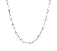 Kim Johanson® Collana da donna in acciaio inox * Susa * in argento, oro e oro rosa | catena a maglie multistrato, impermeabile, gioielli boho per donne | lunghezza regolabile | con sacchetto, Eine