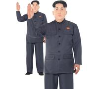 Kim Jung Un Coreana Rocket Launcher Dittatore President Uomo Costume M