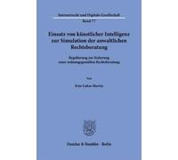 Kim-Lukas Marti Einsatz von künstlicher Intelligenz zur Simulation d (Tascabile)