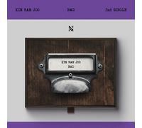 KIM NAM JOO 2° album singolo [BAD] CD+P.Book+P.Card+Sticker+B.Mark+2ea Postcard
