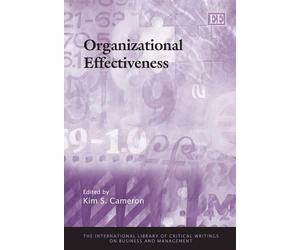 Kim S. Cameron Organizational Effectiveness (Copertina rigida)