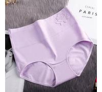 KIM Slip Donna Vita Alta Anti Perdita In Cotone Controllo Pancia, Confezione 2