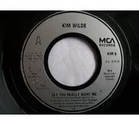KIM WILDE - KIM WILDE - SAY YOU REALLY WANT ME - 12" VINYL
