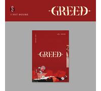 KIM WOO SEOK 1st Desire GREED "S Ver." CD + P. Libro + Film + P.Card + F. Pos...