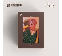 KIM WOO SEOK 2nd Desire [TASTY] Cookie Ver. CD + libro + testo + scheda + pos...