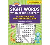 Kimberly Ann Kiedrowski Sight Words Word Search Puzzles (Tascabile)