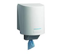 Kimberly-Clark Dispenser Asciugamani Carta 7088, Per Asciugamani monouso | Dispenser asciugamani monouso, montaggio a parete, bianco, a estrazione centrale, per asciugamani carta in rotolo