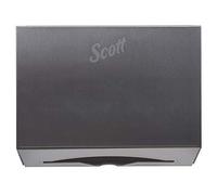 Kimberly-Clark Professional 09216 ScottFold - Dispenser per asciugamani compatto, in acciaio INOX, 22,9 cm di altezza x 27 cm di larghezza x 12,1 cm di profondità