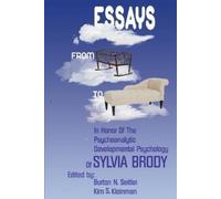 Kimberly S Kleinman Burton N Seitler Essays from Cradle to Couch (Tascabile)