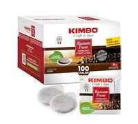 Kimbo 100 Cialde Caffè Compostabili ESE, Macinato Fresco