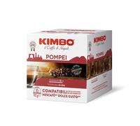 Kimbo 192 Capsule Caffè Compatibili Nescafè Dolce Gusto Pompei, Gusto Forte