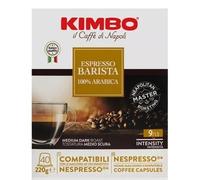 Kimbo |200 capsule nespresso | barista| 100% arabica | 40X5=200