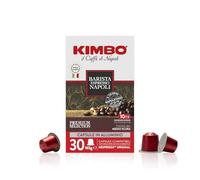 Kimbo Capsule Compatibili Nespresso* Original in Alluminio - 30 Capsule - Barista Espresso Napoli