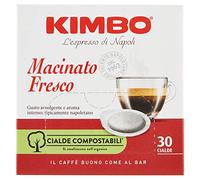 Kimbo 30 Cialde Caffe' Macinato Fresco, 210g