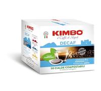Kimbo 50 Cialde Caffè Compostabili ESE, Decaf