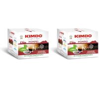 Kimbo 50 Cialde Caffè Compostabili ESE, Pompei (Confezione da 2)