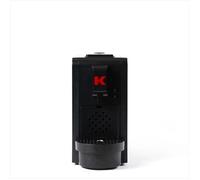 Kimbo Nuova Macchina a cialde Up nera + 50 Cialde Macinato Fresco uso domestico design elegante e compatto