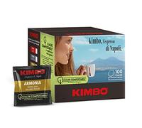 Kimbo Armonia Cialde Compostabili ESE Formula Classica - Confezione da 100 Cialde