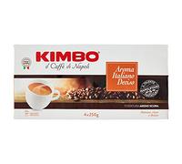 Kimbo Aroma Italiano Deciso - Caffè Macinato - 4x250gr
