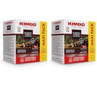Kimbo, Barista Espresso Napoli, 60 Capsule Caffè in Alluminio Compatibili Nespresso®* Original®*, Miscela Corposa, Intensità 10/13, Tostatura Medio-Scura, 2 Pack da 30 Capsule (Confezione da 2)