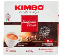 Kimbo Caffè Macinato 5 Confezioni da 2X250gr (2,5 KG)- SPEDIZIONE GRATUITA