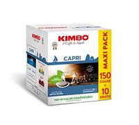 Kimbo Capri - Cialde Compostabili ESE - Confezione da 150+10