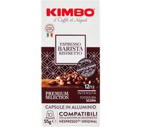 Kimbo Capsule Compatibili Nespresso* Original in Alluminio - 400 Capsule - Espresso Barista Ristretto - 40 Confezioni da 10 Capsule