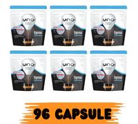 Kimbo Capsule (Deca), Kimbo UNO System, 6 Pacchi da 16 Capsule (96 Capsule)
