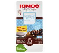 Kimbo Espresso Decaffeinato - 3 confezioni da 15 Cialde [45 Cialde]